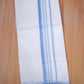FCD-586 W/D DHOTI 3.80 MTR - Sky Blue