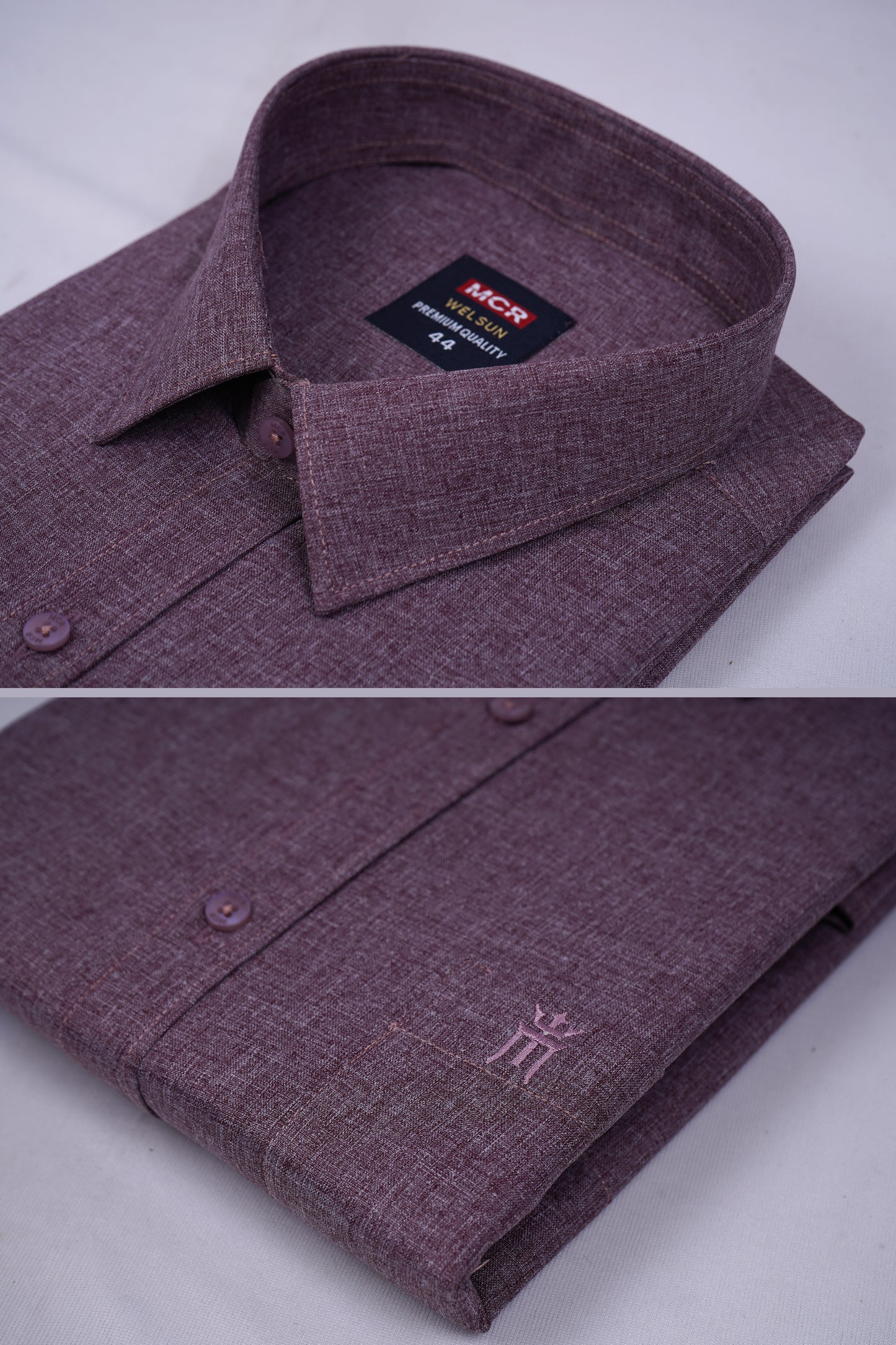 MCR WELSUN 61510 Half Sleeve Formal Color Shirt For Men