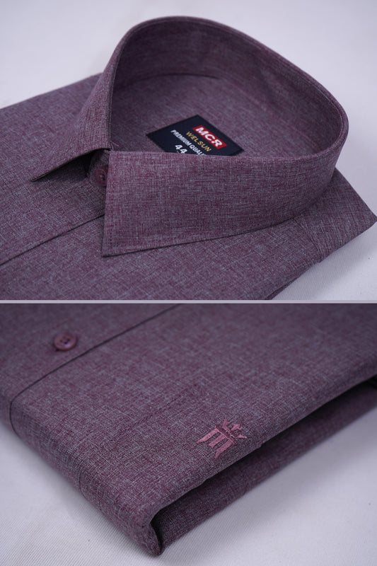 MCR WELSUN 61504 Half Sleeve Formal Color Shirt For Men