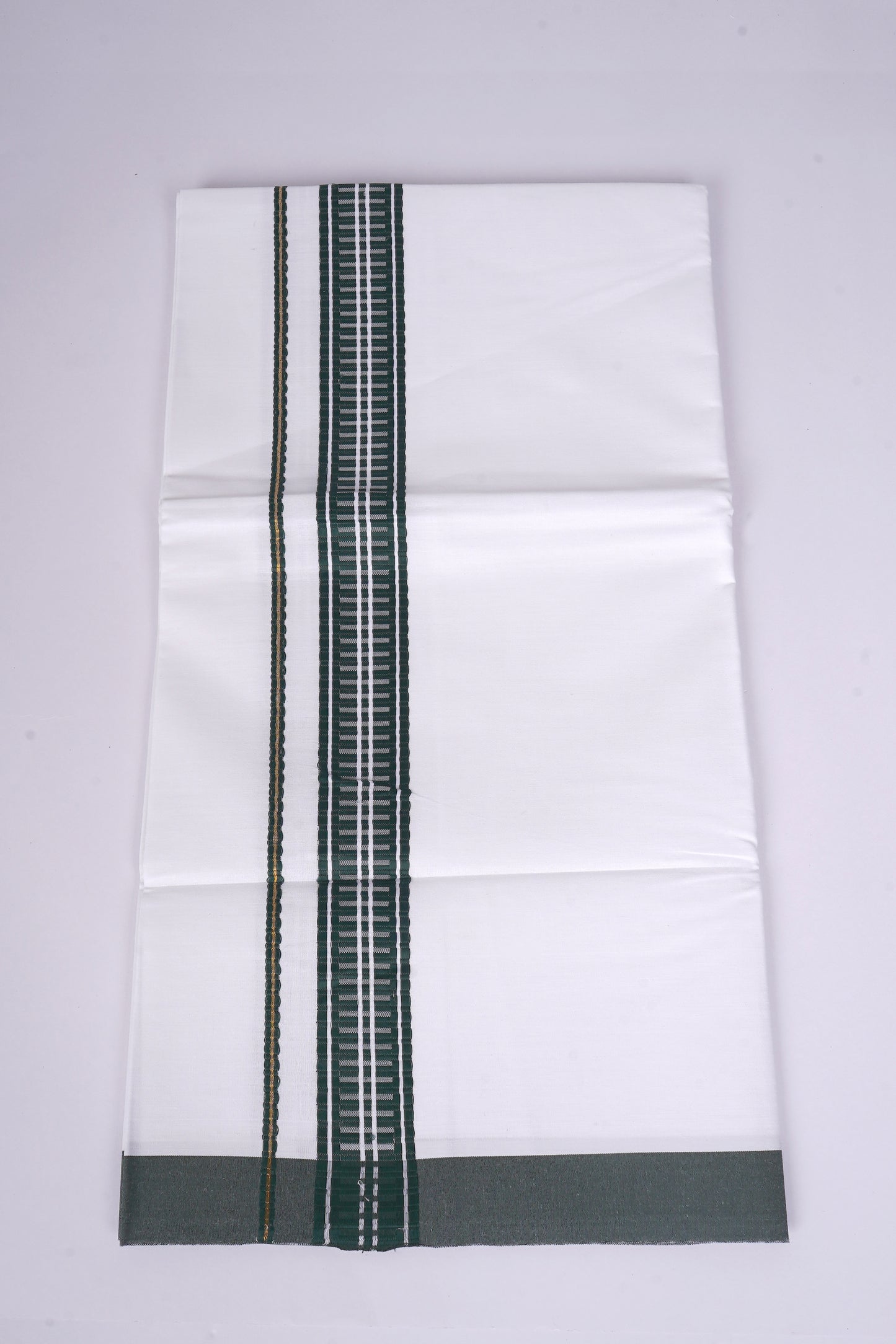 FS-99 W/S DHOTI 2.00 MTR - DARK GREEN
