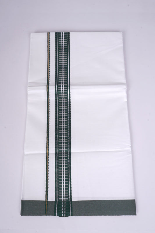 FS-99 W/S DHOTI 2.00 MTR - DARK GREEN