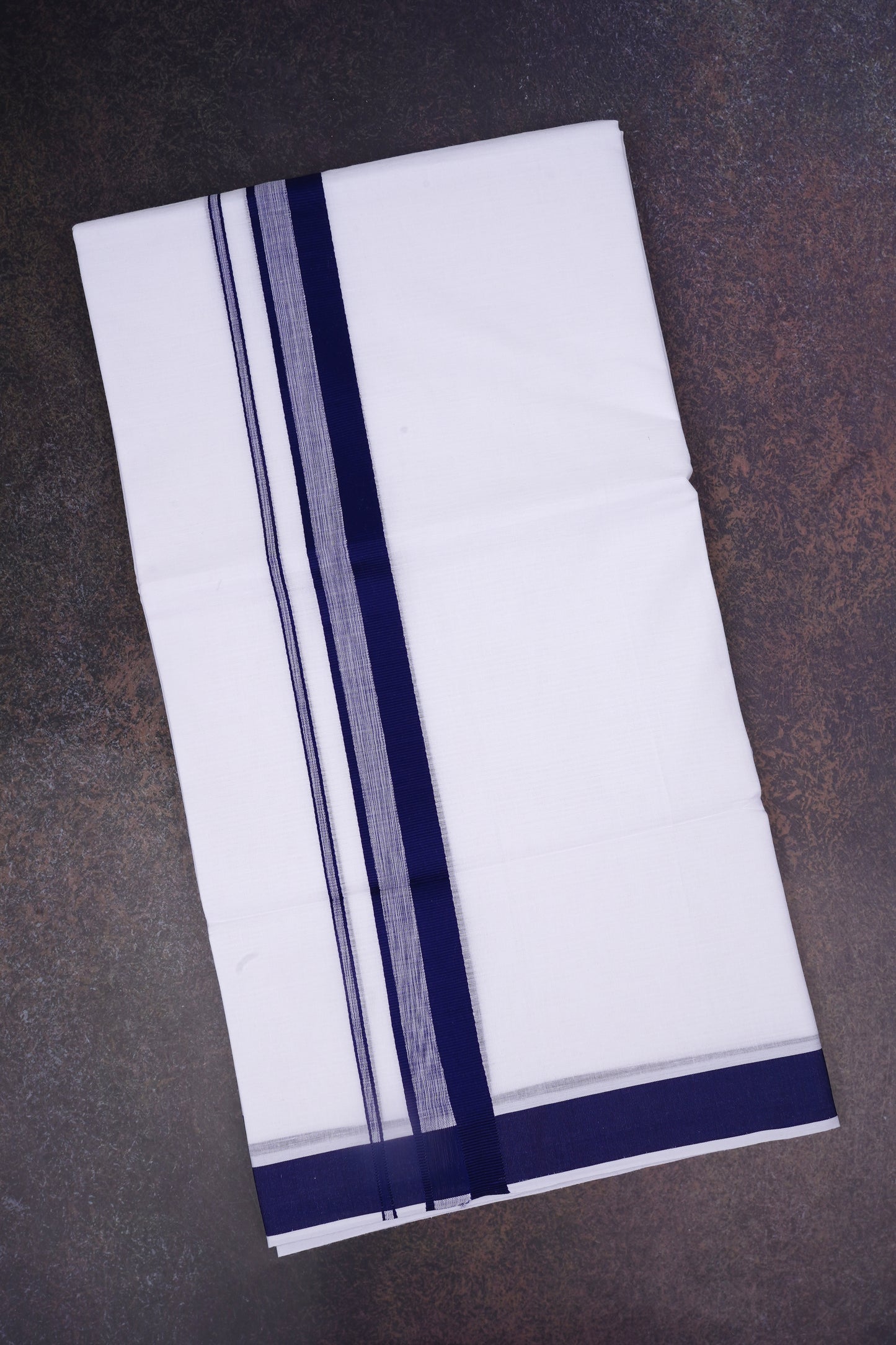 FD-170 W/D DHOTI 3.80 MTR-Dark Blue