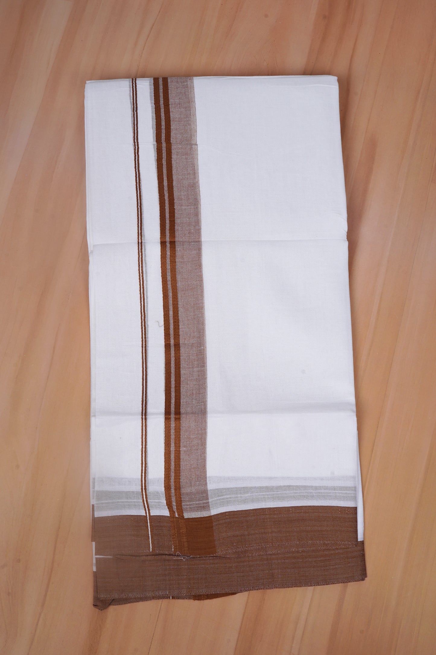 FCD-579 W/D DHOTI 3.80 MTR - Brown
