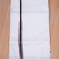 FCD-608 W/D DHOTI 4.00 MTR - Dark Brown