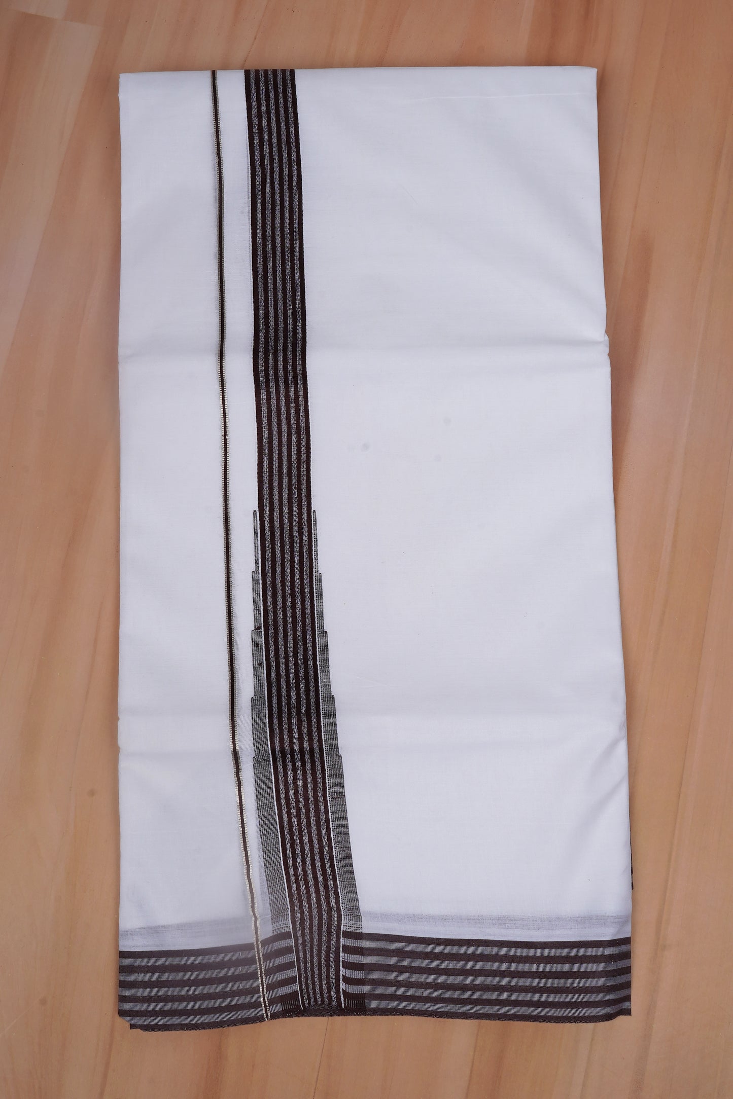 FCD-607 W/D DHOTI 3.80 MTR - Black