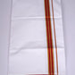 FS-107 W/S DHOTI 2.00 MTR - GOLD RED
