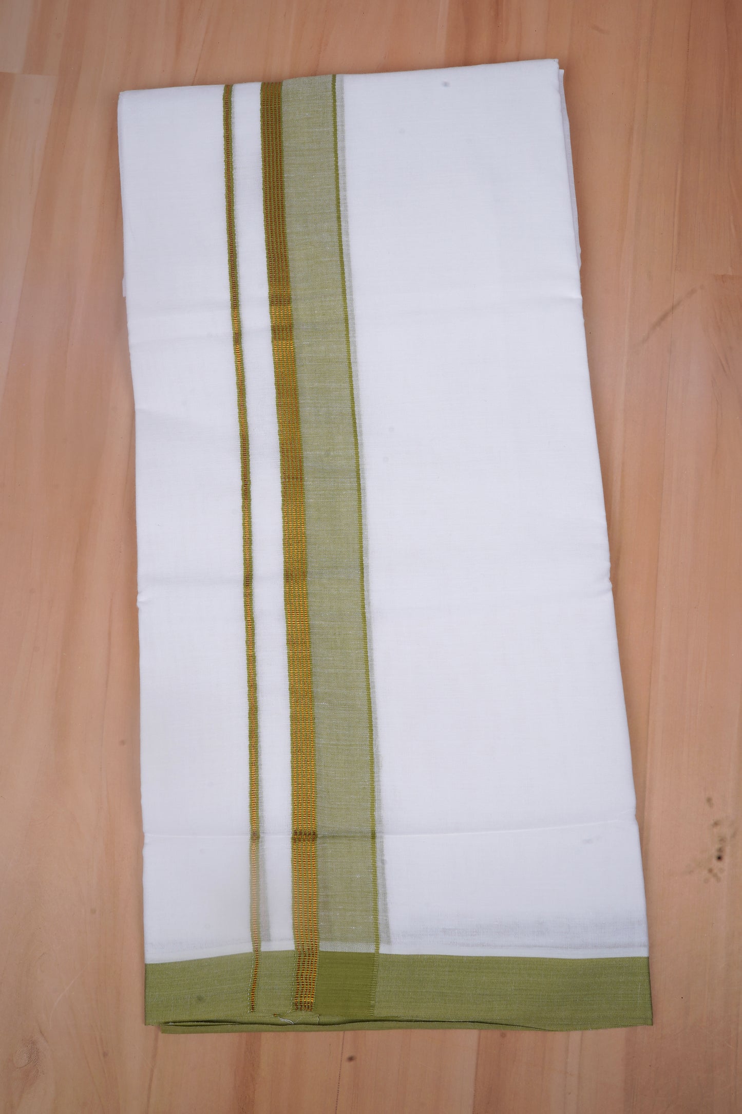 FCD-524 W/D DHOTI 3.80 MTR-Green