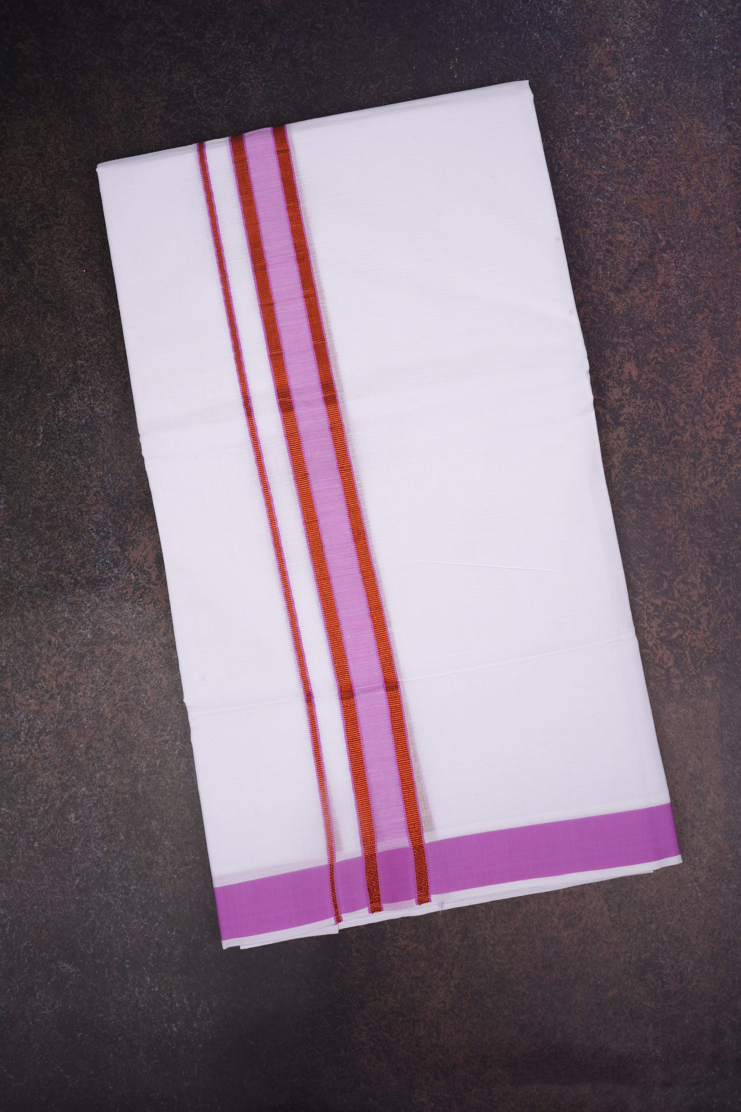 FD-176 W/D DHOTI 3.80 MTR-Pink