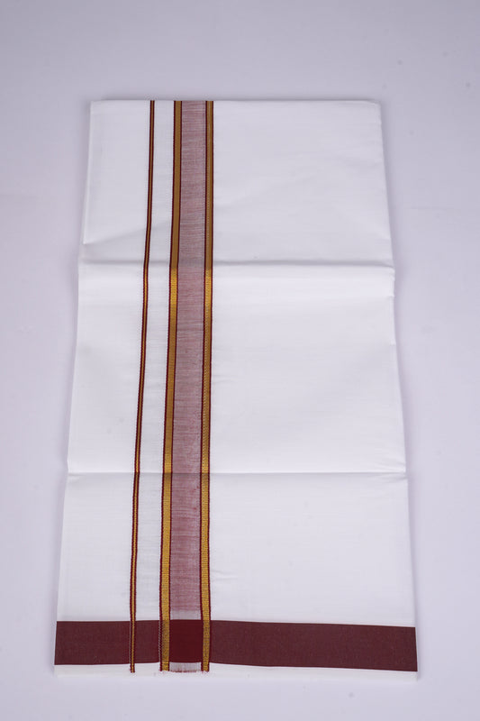 FS-106 W/S DHOTI 2.00 MTR - BROWN