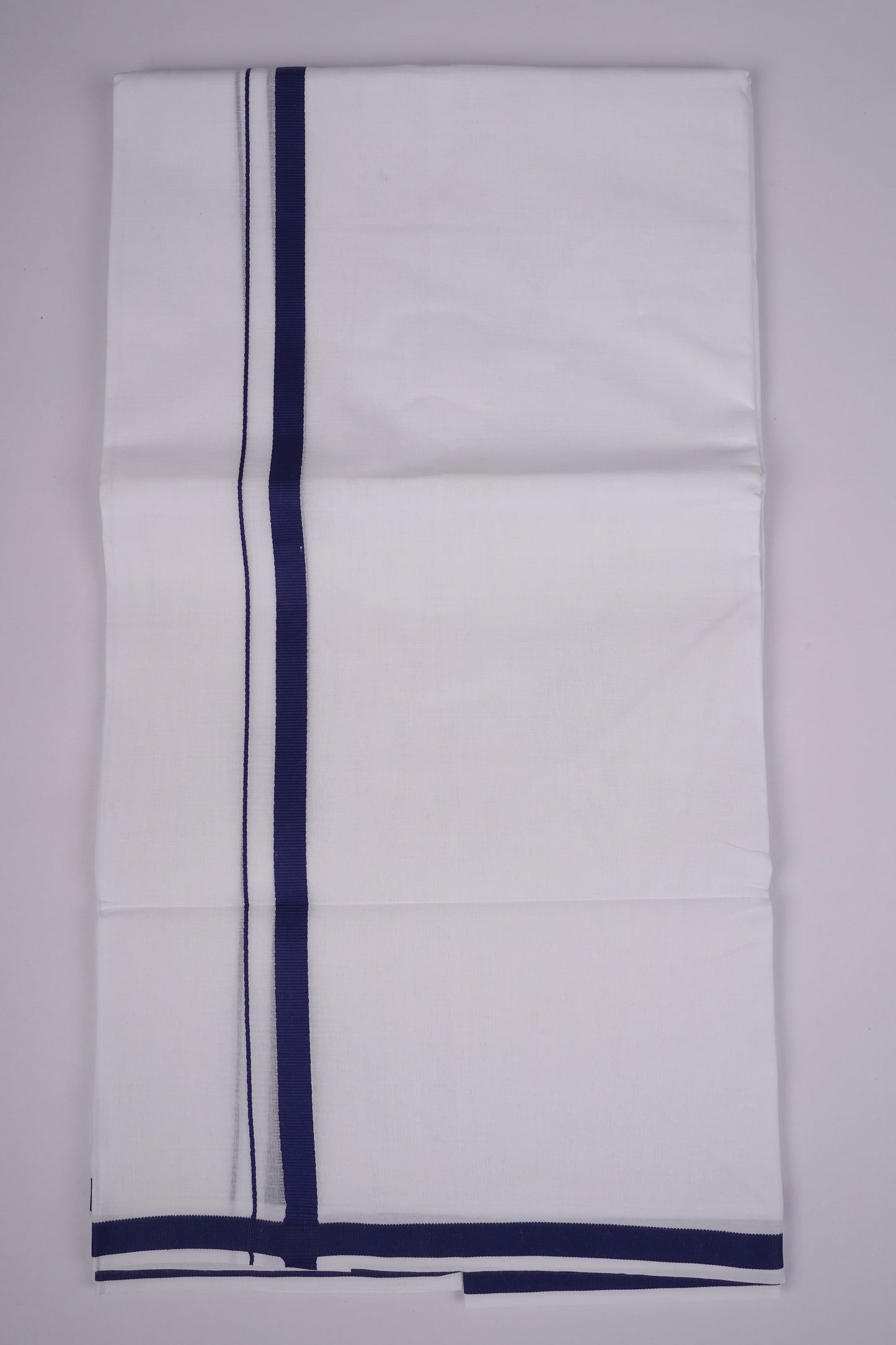 HD-27 W/D DHOTI  3.80 MTR-Dark Blue
