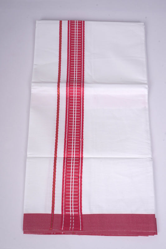FS-99 W/S DHOTI 2.00 MTR - DARK PINK