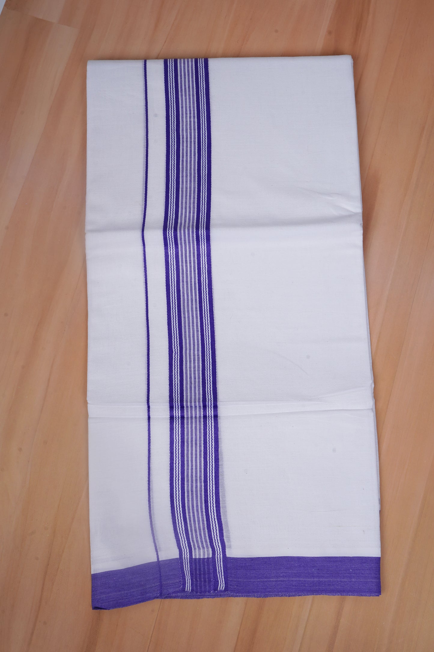 FCD-588 W/D DHOTI 3.80 MTR - Purple