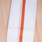 Easy Fit Fancy W/S Dhoti - Light Orange
