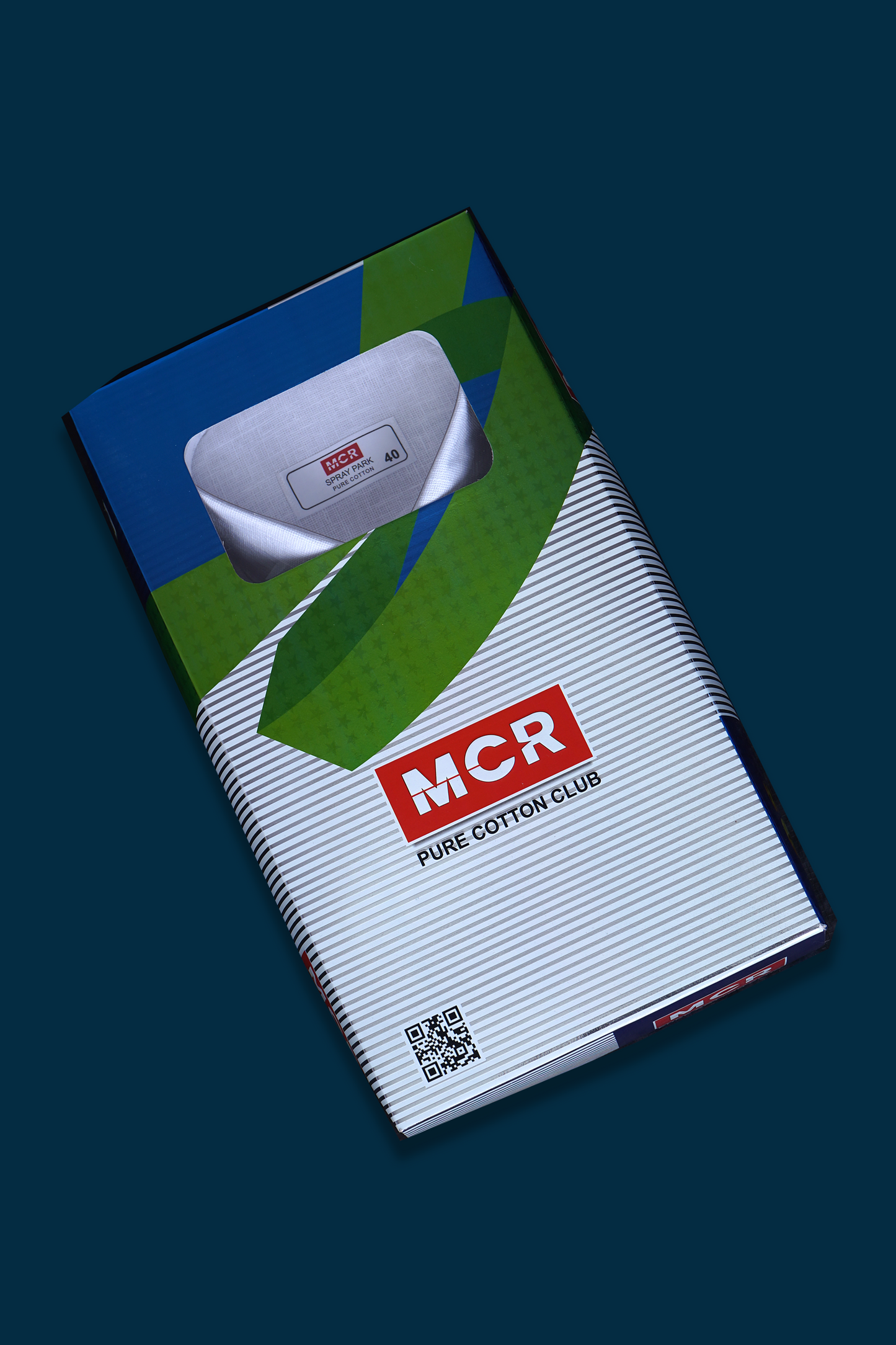 MCR SPRAY PARK Half Sleeve Formal White Shirt For Men-APPLE CUT