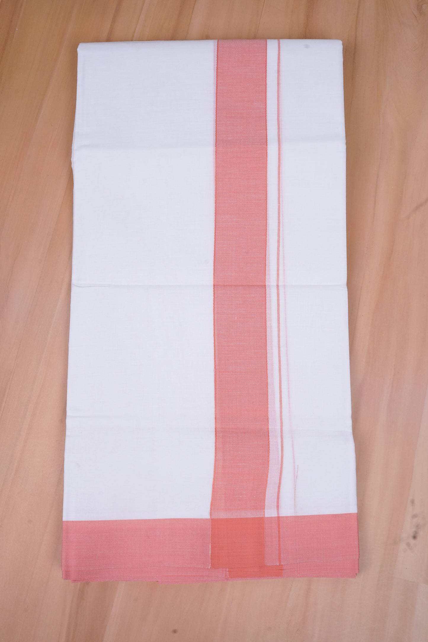 FCD-39 W/D DHOTI 4.00 MTR-Light Orange