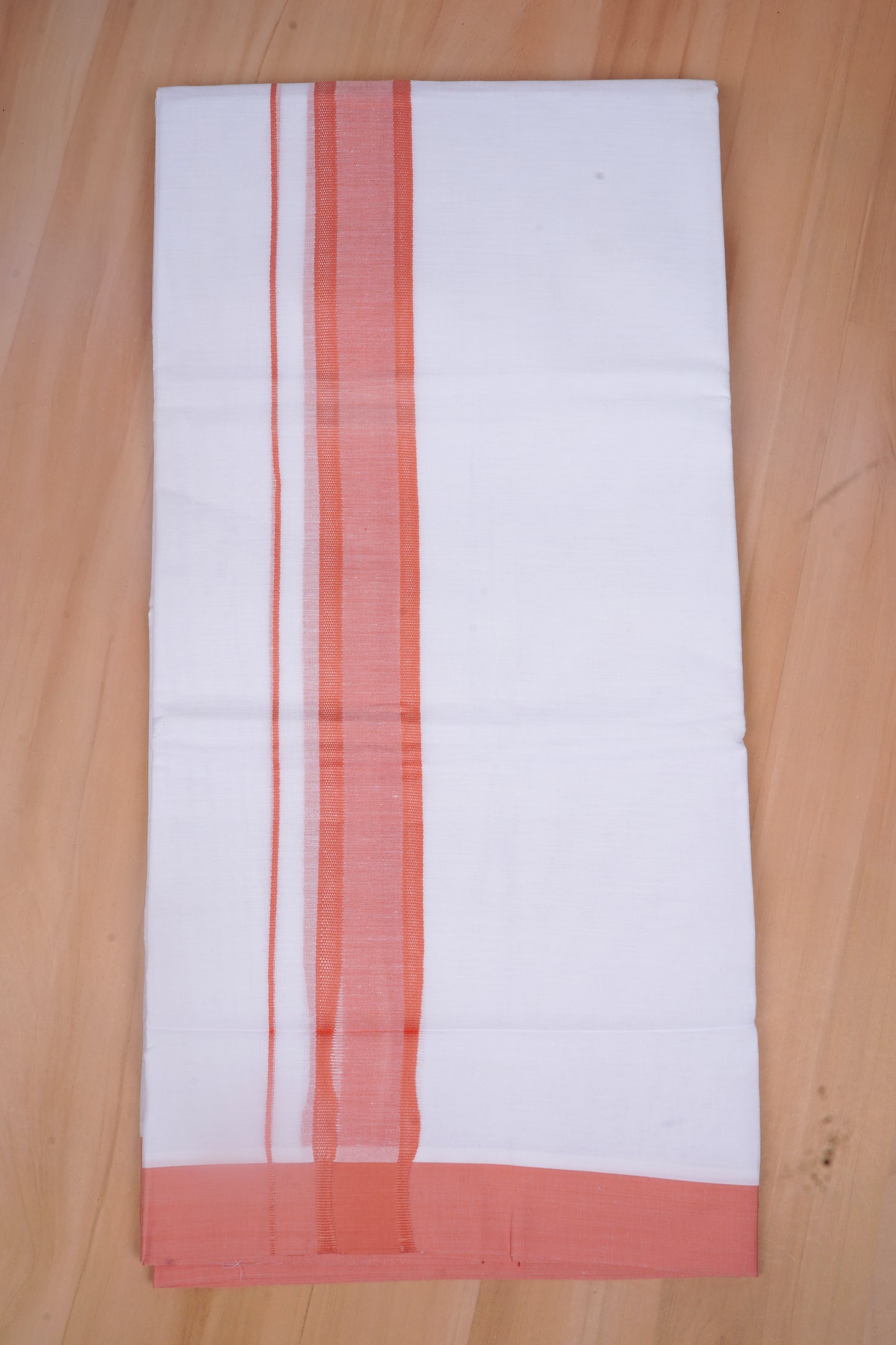 FCD-391 W/D DHOTI 3.80 MTR- Orange