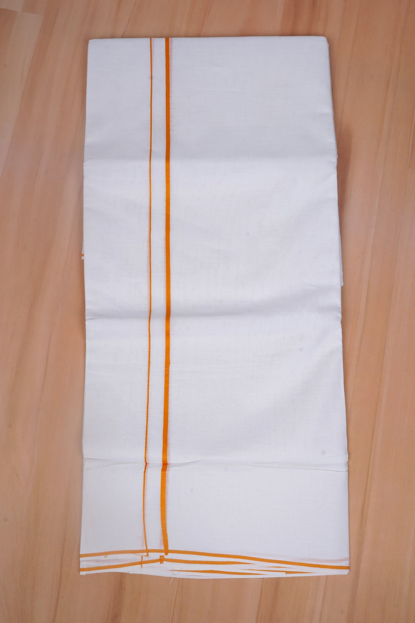 FCD-48 W/D DHOTI 3.80 MTR-Gold Yellow