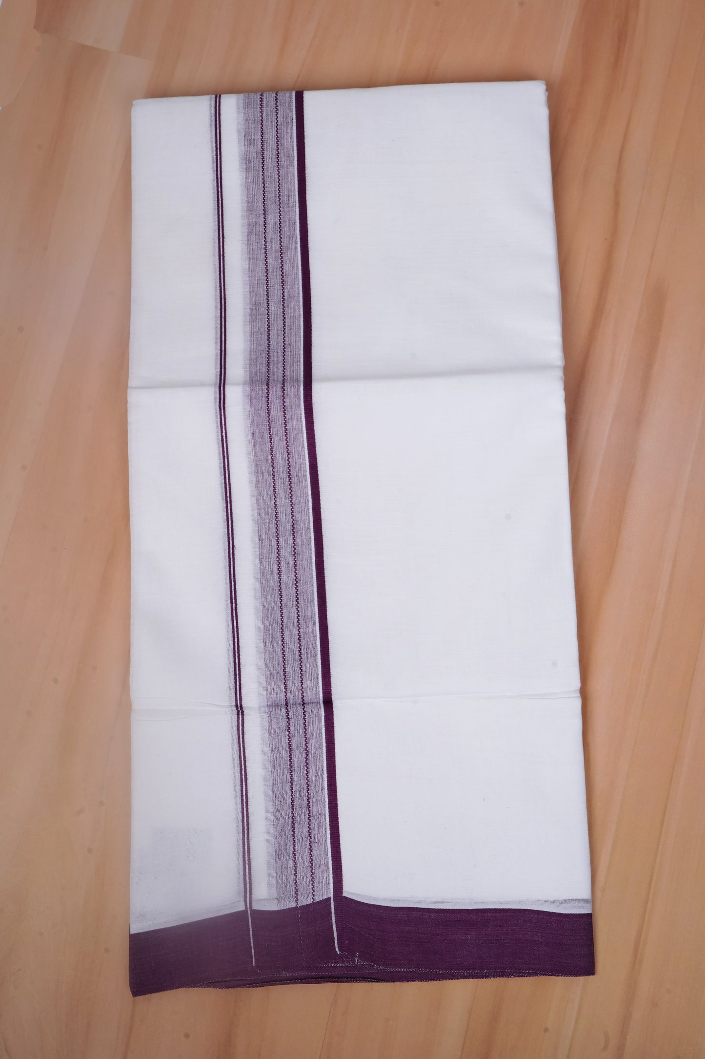 FCD-585 W/D DHOTI 3.80 MTR - Purple