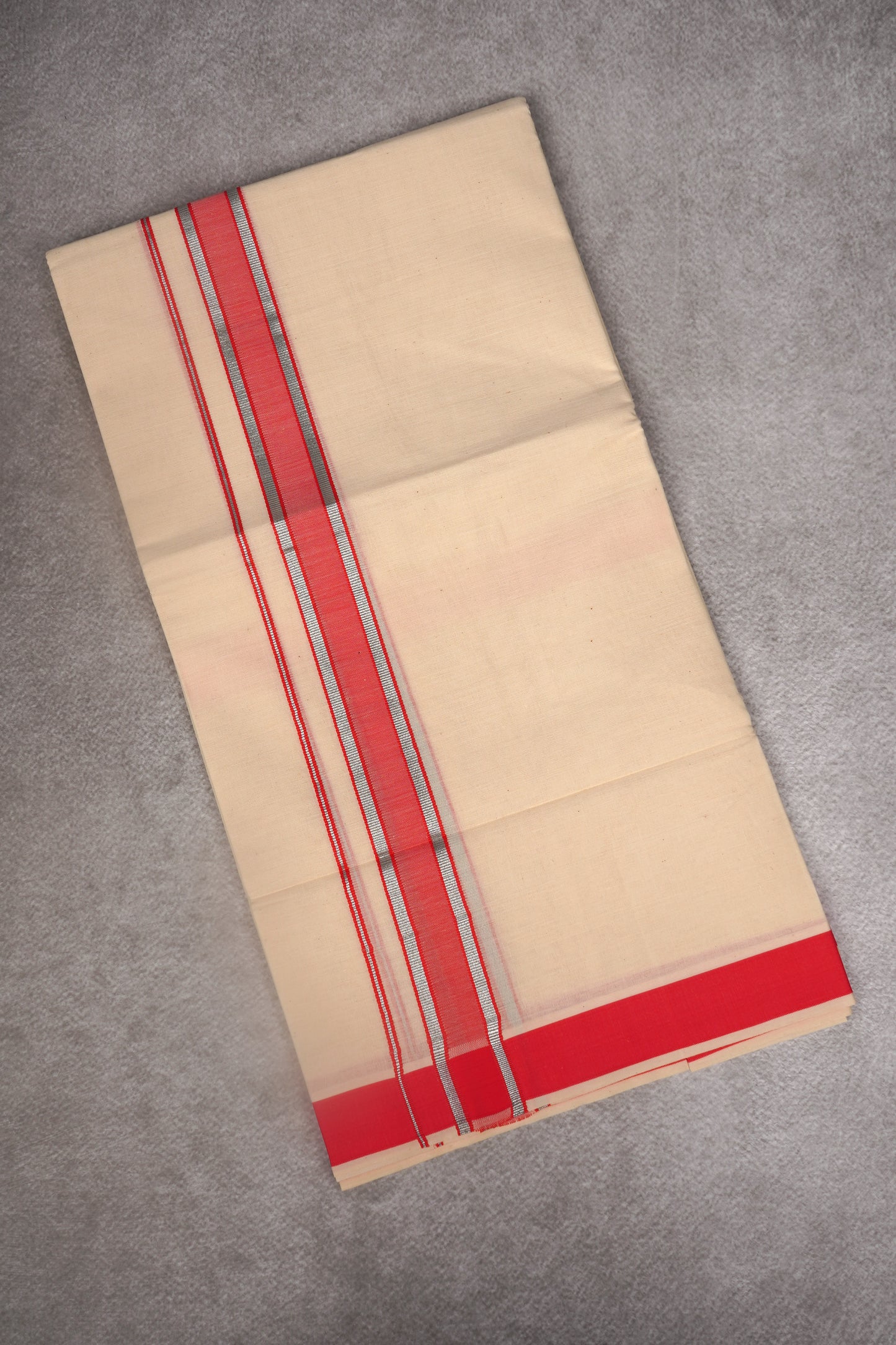 FD-178C C/D DHOTI  3.80 MTR-Dark Pink