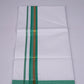 FS-93 W/S DHOTI 2.00 MTR - GOLD GREEN