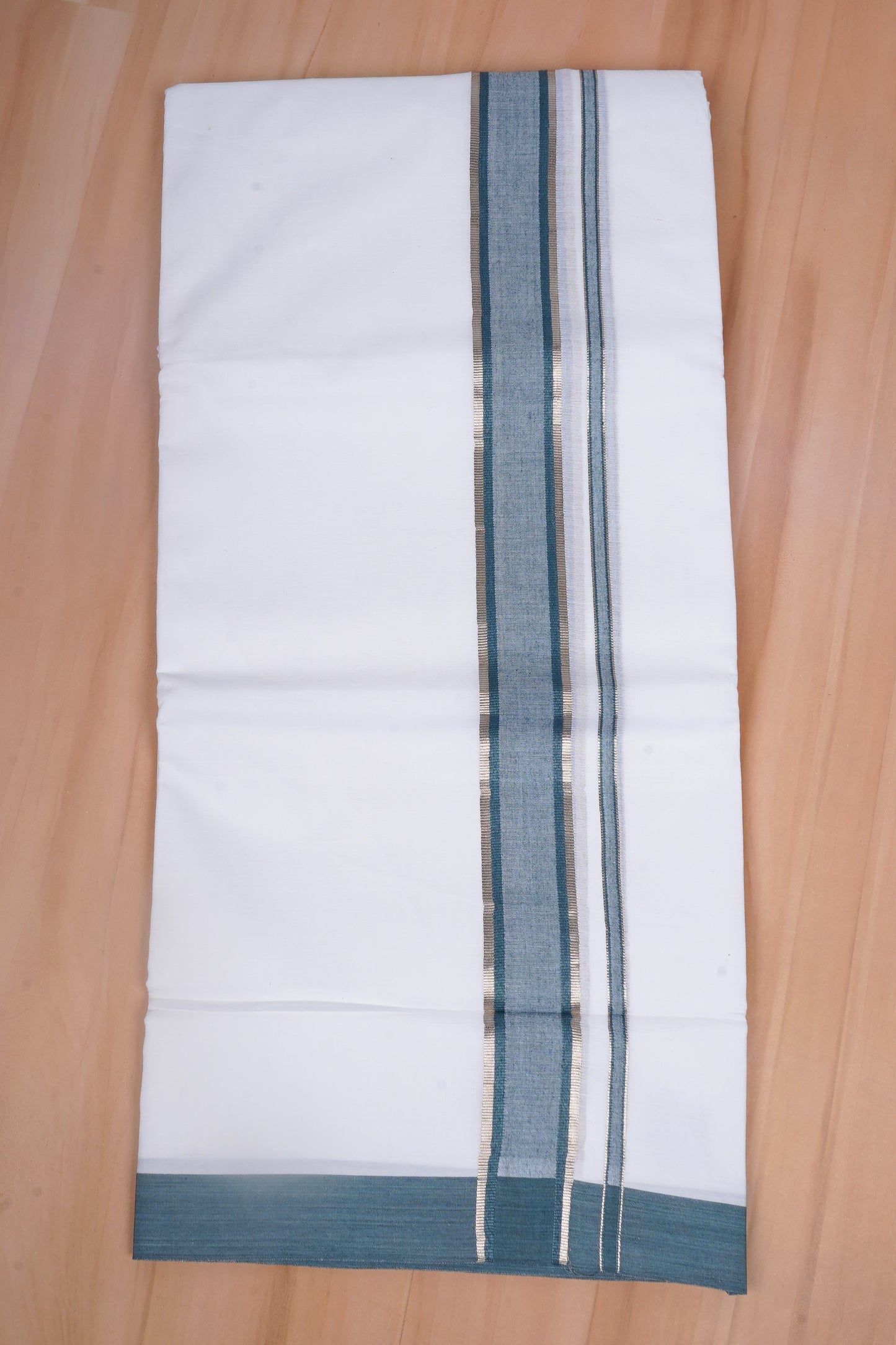 FCD-409 W/D DHOTI 3.80 MTR - Light Green
