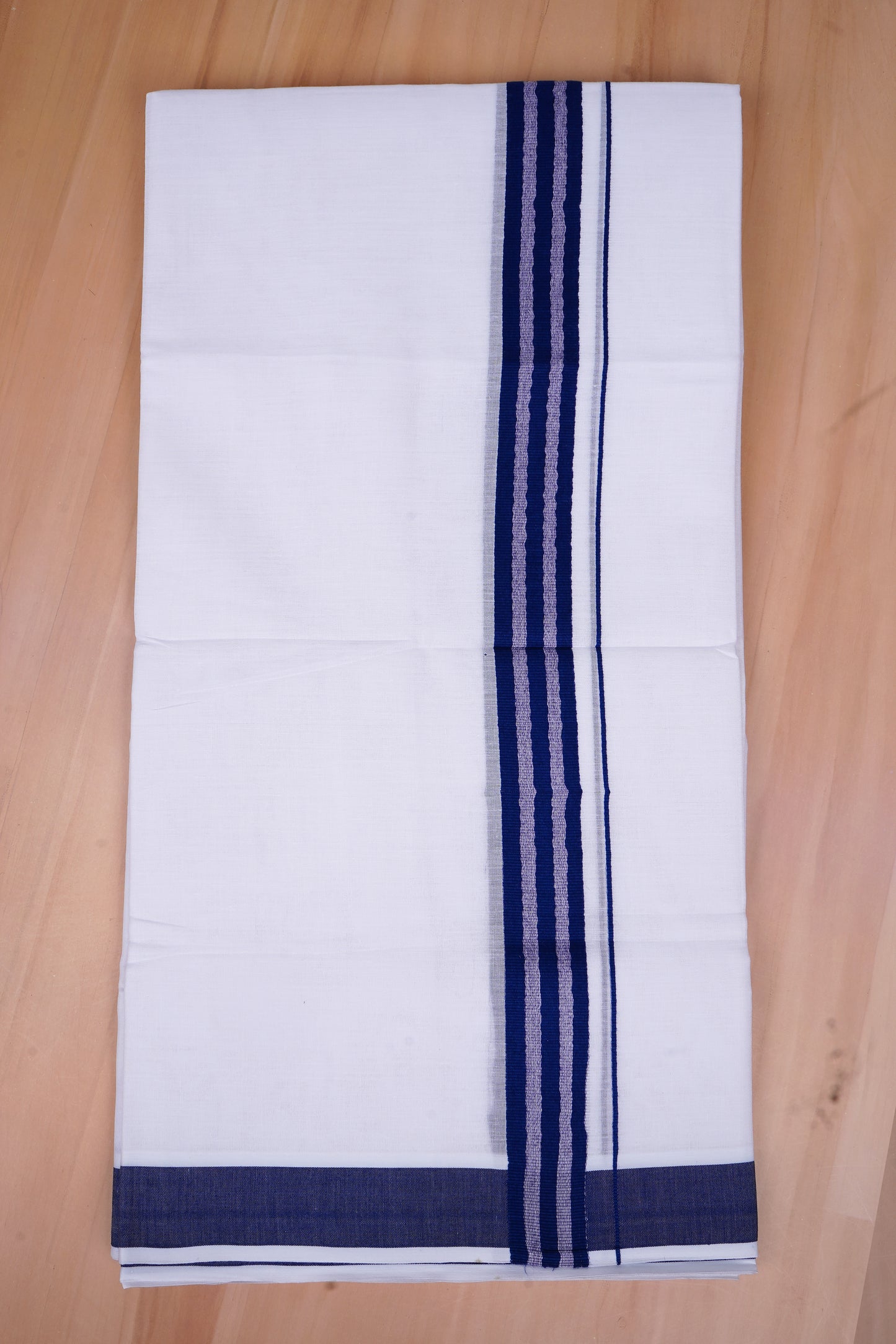 FCD-502 W/D DHOTI 3.80 MTR-Blue