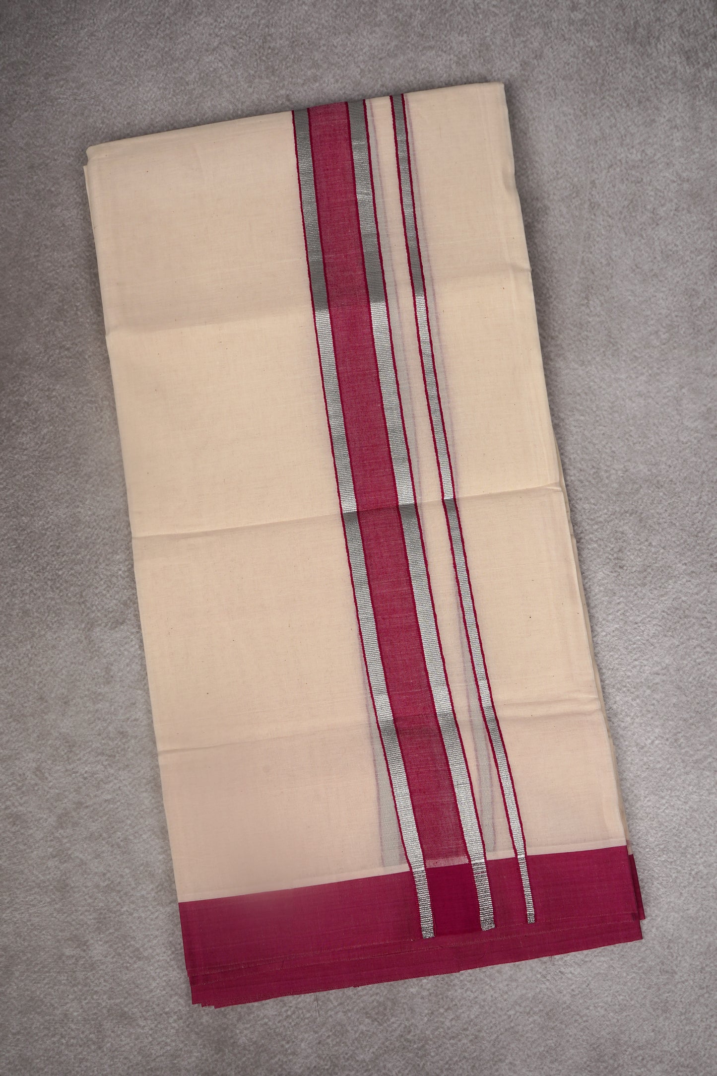 FCD-01C C/D DHOTI  4.00 MTR-Dark Pink