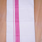 FCD-502 W/D DHOTI 3.80 MTR-Dark Pink