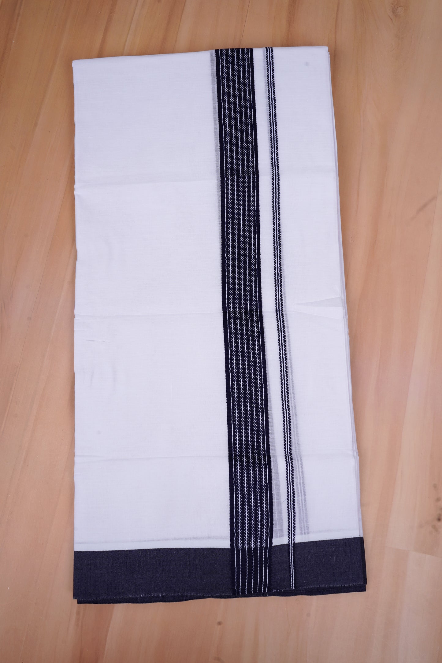 FCD-470 W/D DHOTI 4.00 MTR - Dark Blue