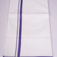 HS-15 W/S DHOTI  1.90 MTR - Violet