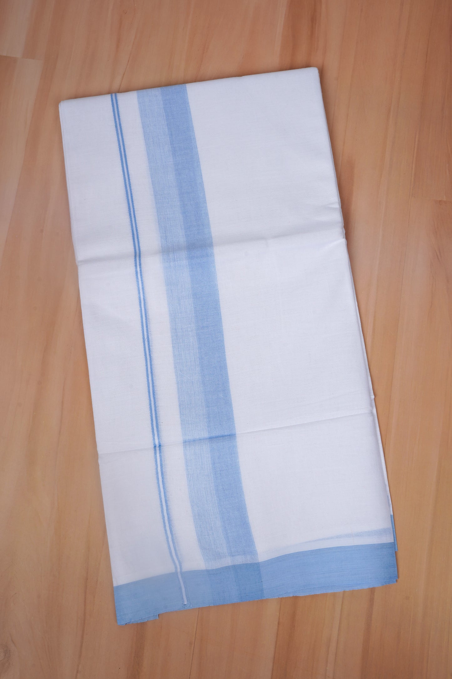 FCD-570 W/D DHOTI 3.80 MTR - Sky Blue