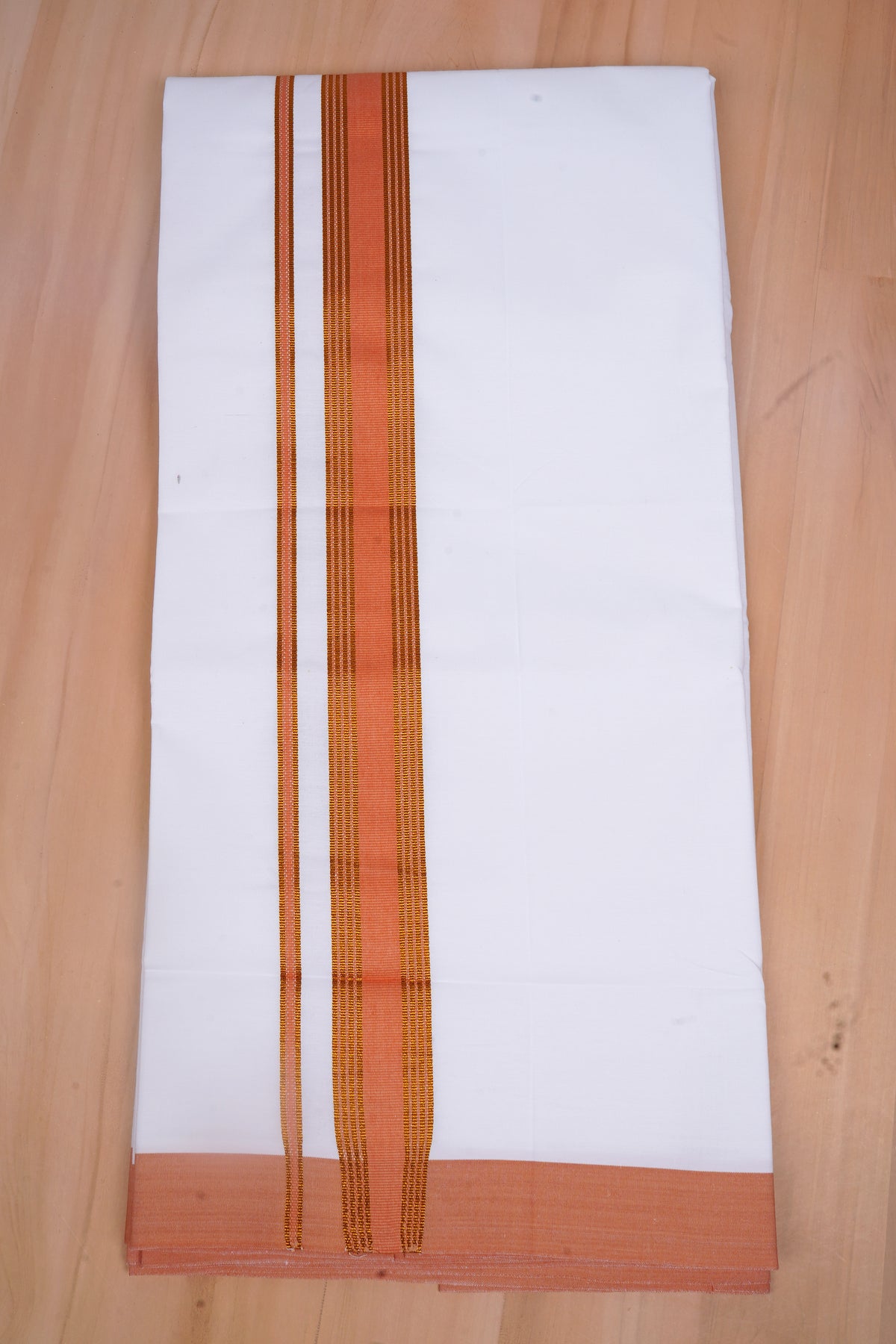 Gold Max W/S Dhoti 2.00 MTR - Orange