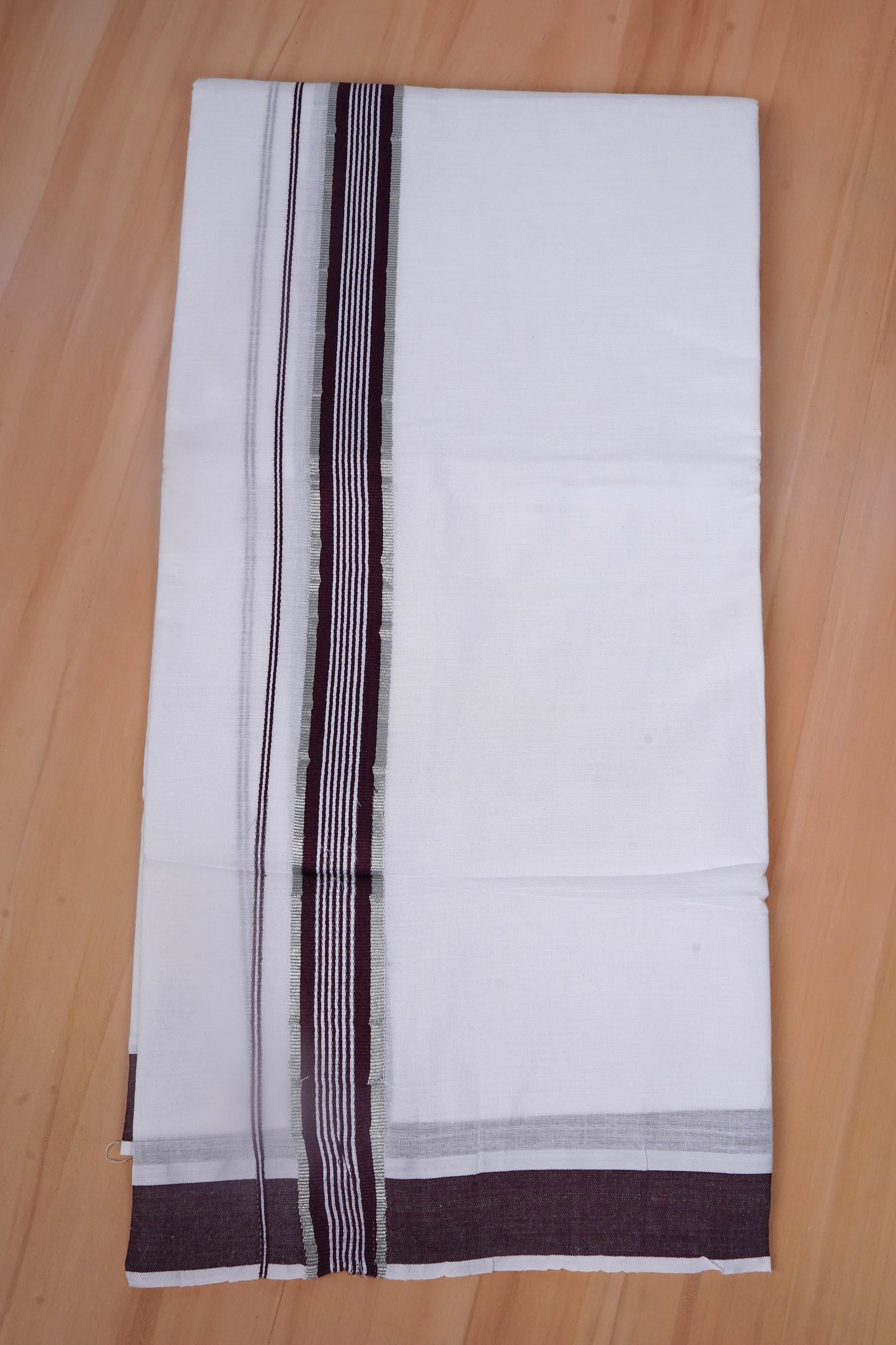 FCD-589 W/D DHOTI 3.80 MTR -  Brown