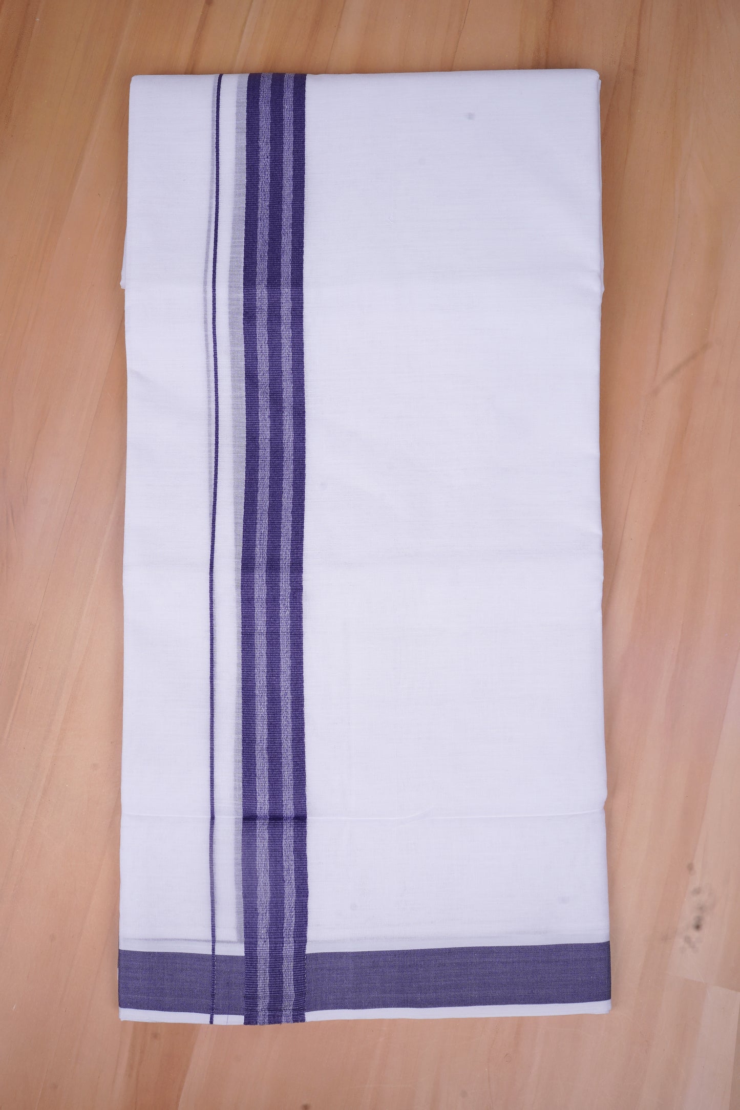 FCD-502 W/D DHOTI 3.80 MTR-Purple
