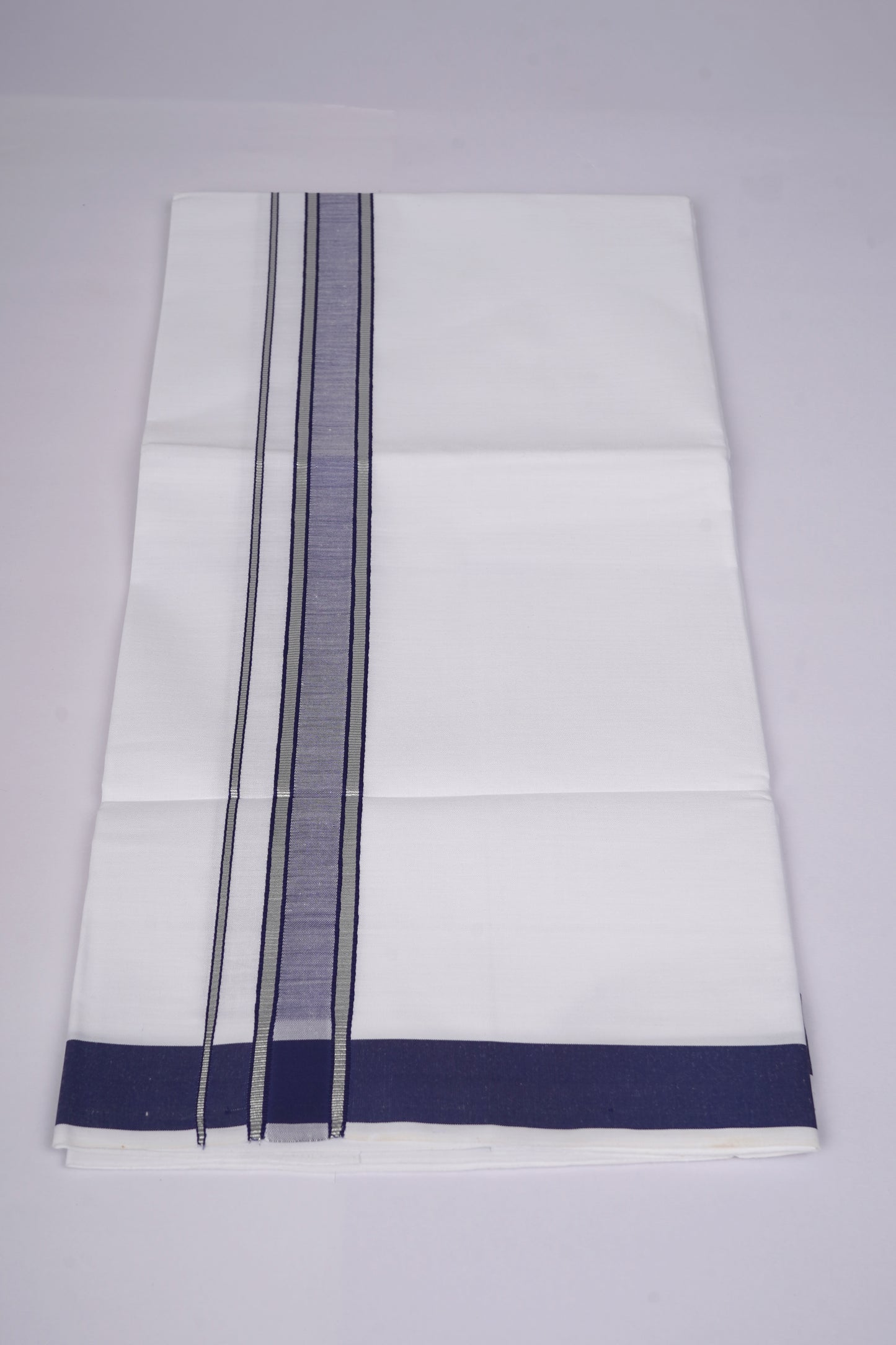 FS-105 W/S DHOTI  2.00 MTR - Navy Blue