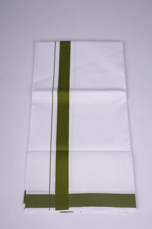 FS-98 W/S DHOTI 2.00 MTR - DARK GREEN