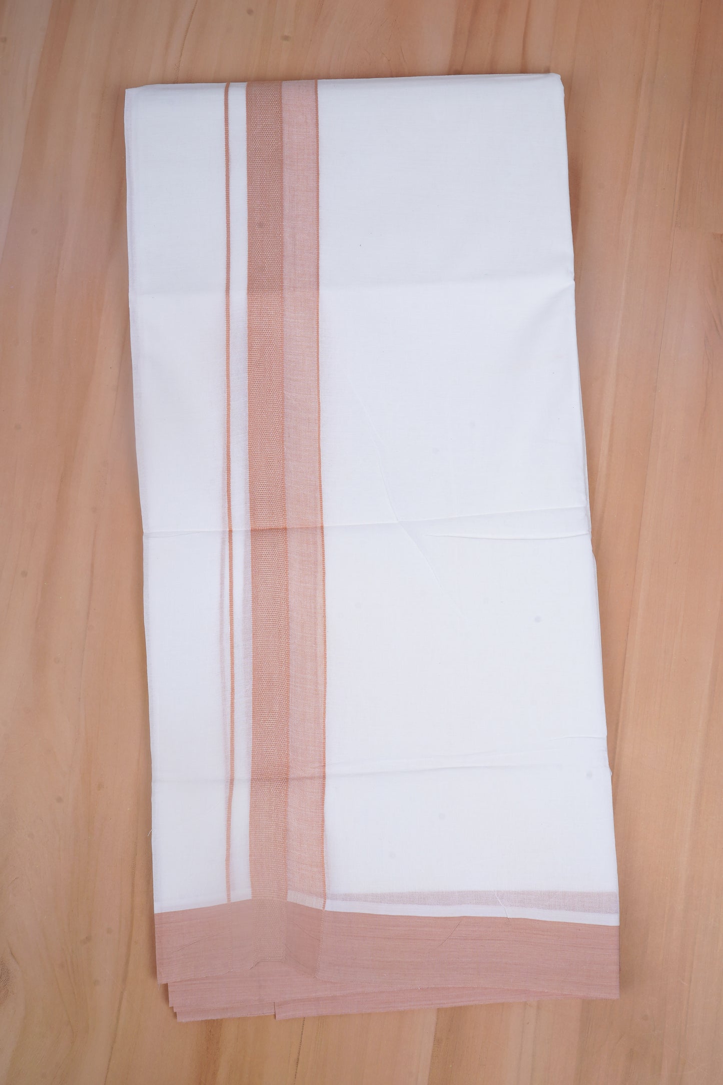 FCD-417 W/D DHOTI 3.80 MTR - Light orange