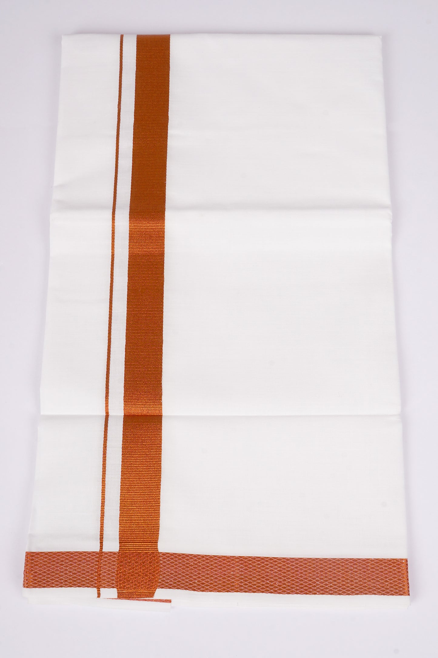 FS-137 W/S DHOTI 2.00 MTR - ORANGE