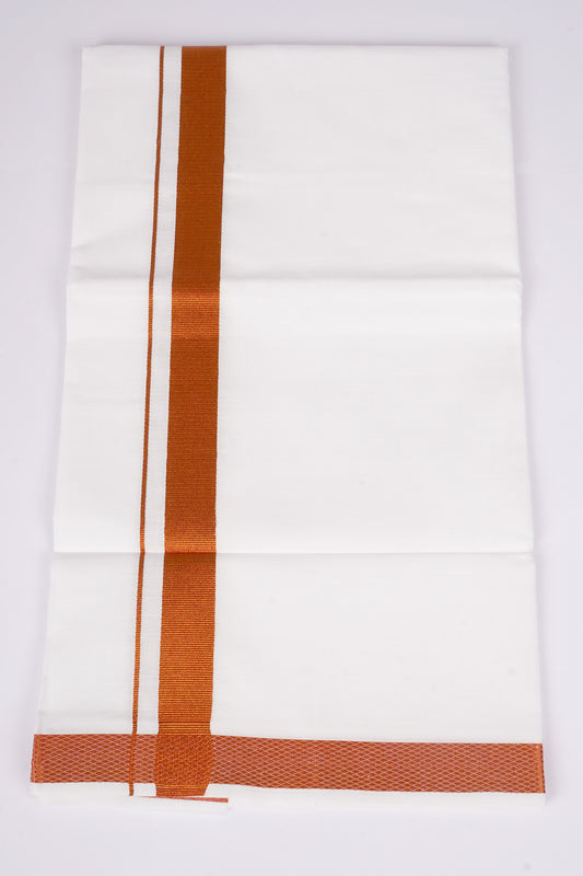 FS-137 W/S DHOTI 2.00 MTR - ORANGE