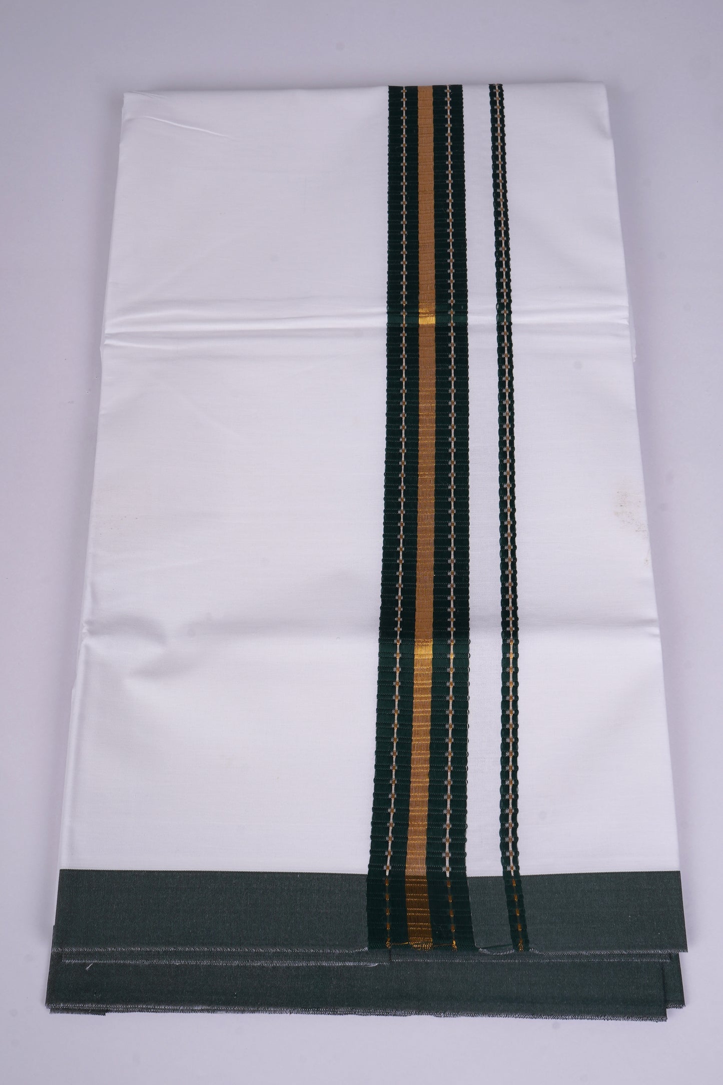 FS-108 W/S DHOTI  2.00 MTR - Dark Green