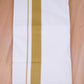 FCD-592 W/D DHOTI 3.80 MTR - Yellow Green