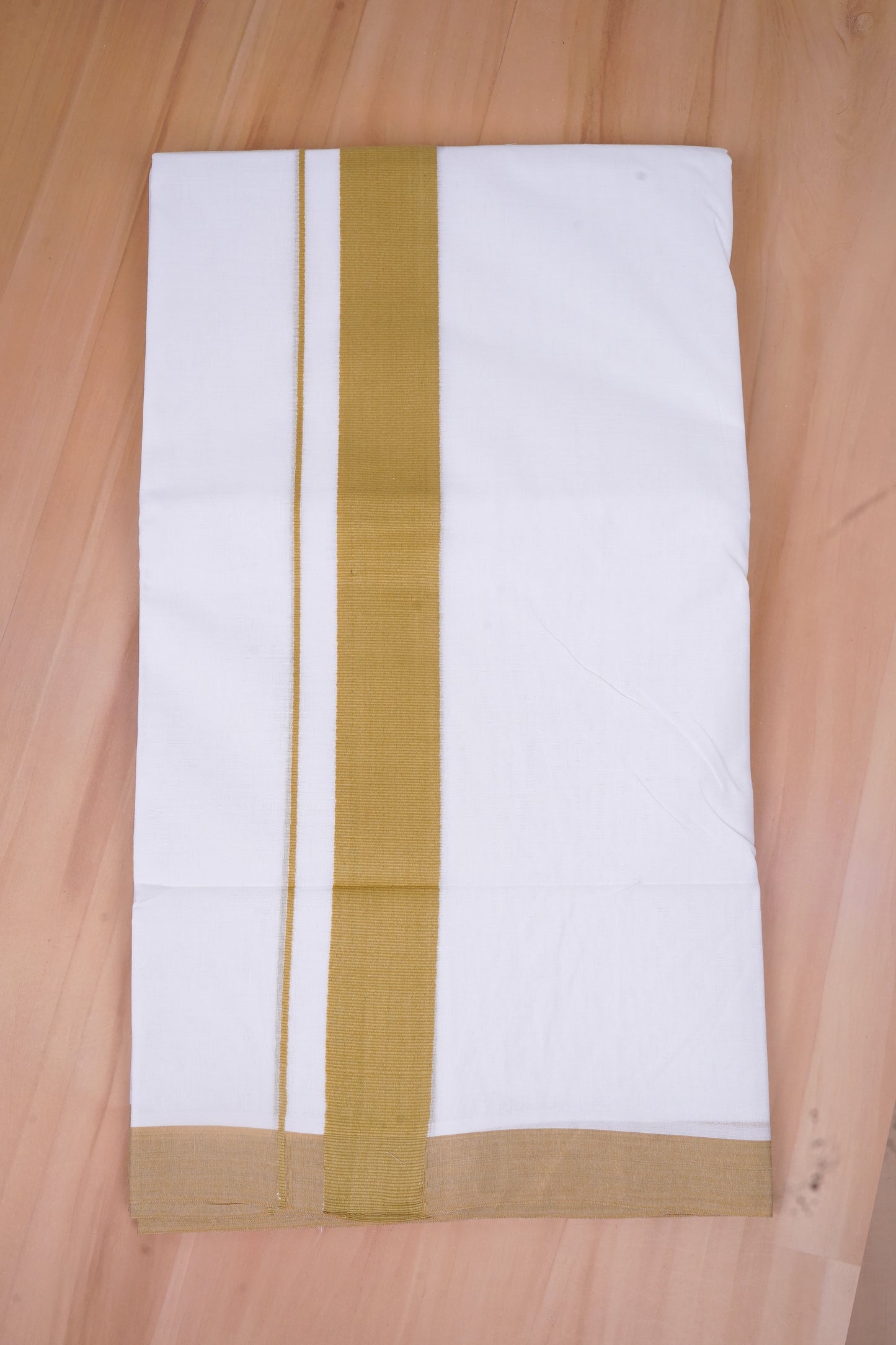 FCD-592 W/D DHOTI 3.80 MTR - Yellow Green