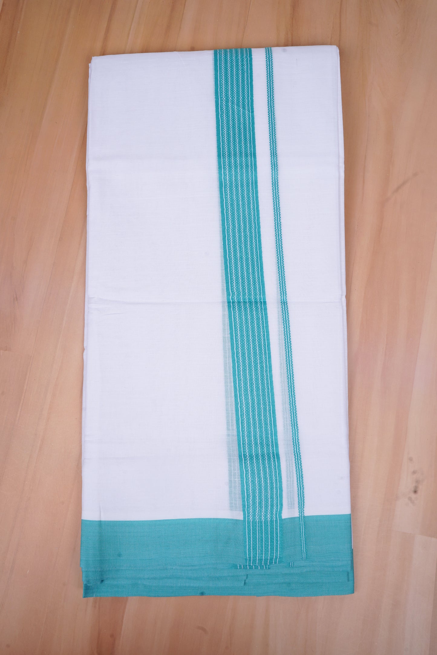 FCD-470 W/D DHOTI 4.00 MTR - Sky Blue