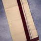 FCD-366C C/D DHOTI  3.80 MTR-maroon