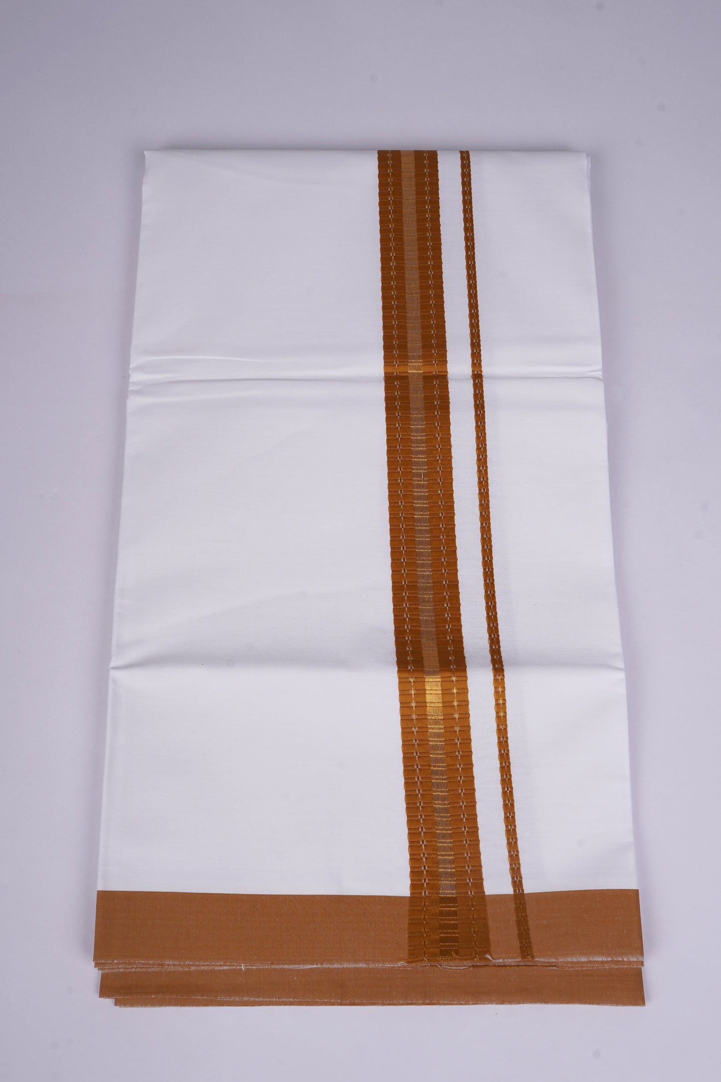FS-108 W/S DHOTI  2.00 MTR - Dark Brown