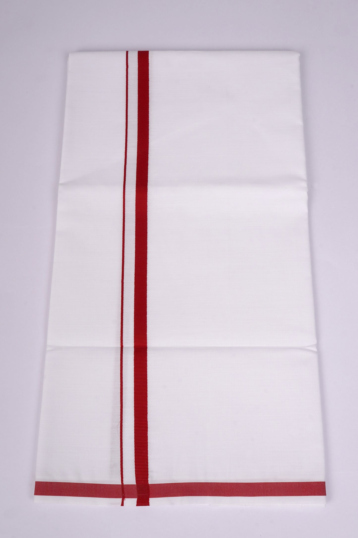 HS-19 W/S DHOTI 1.90 MTR - Red