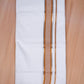 FCD-409 W/D DHOTI 3.80 MTR - Dark Brown