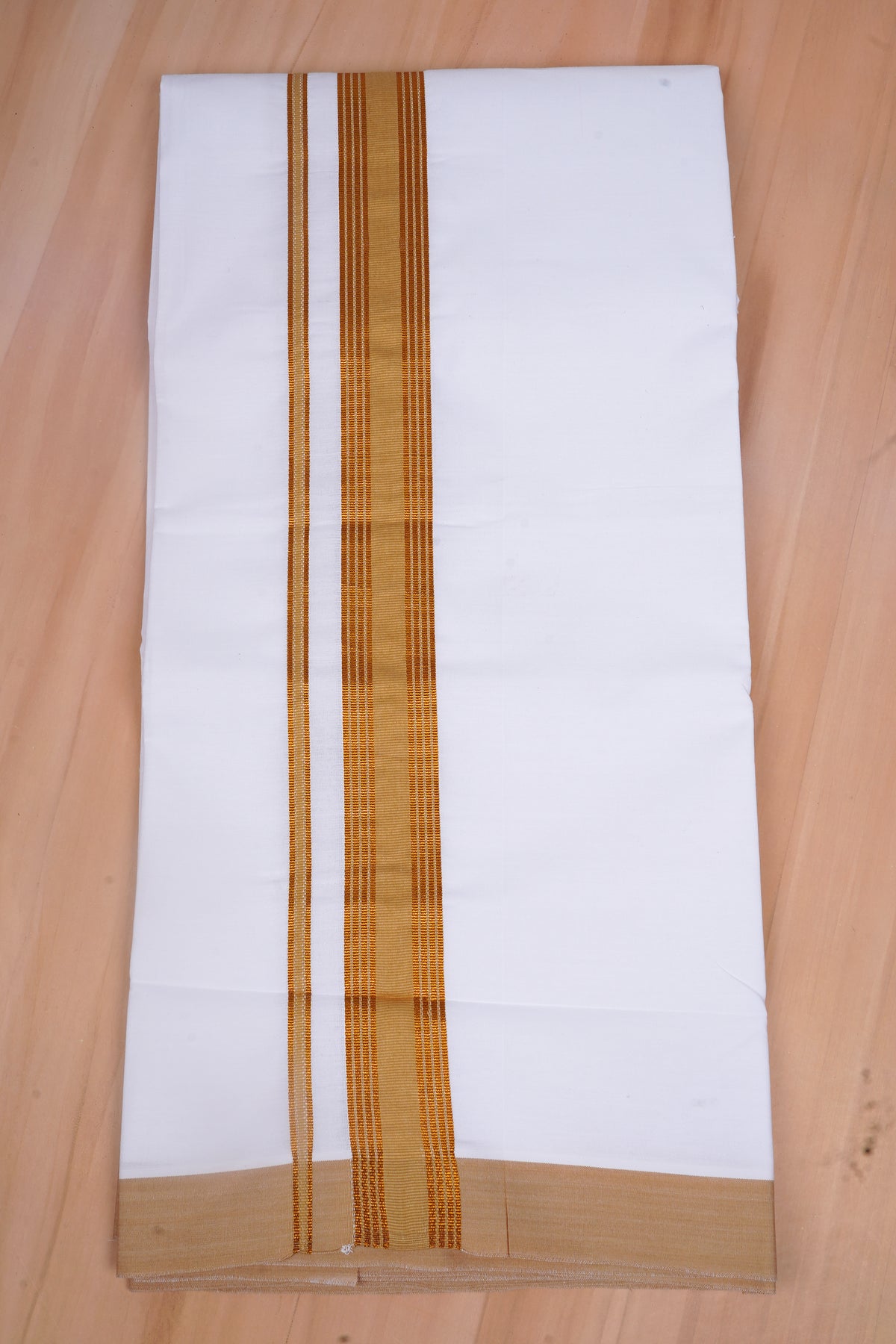 Gold Max W/S Dhoti 2.00 MTR - Dark Orange