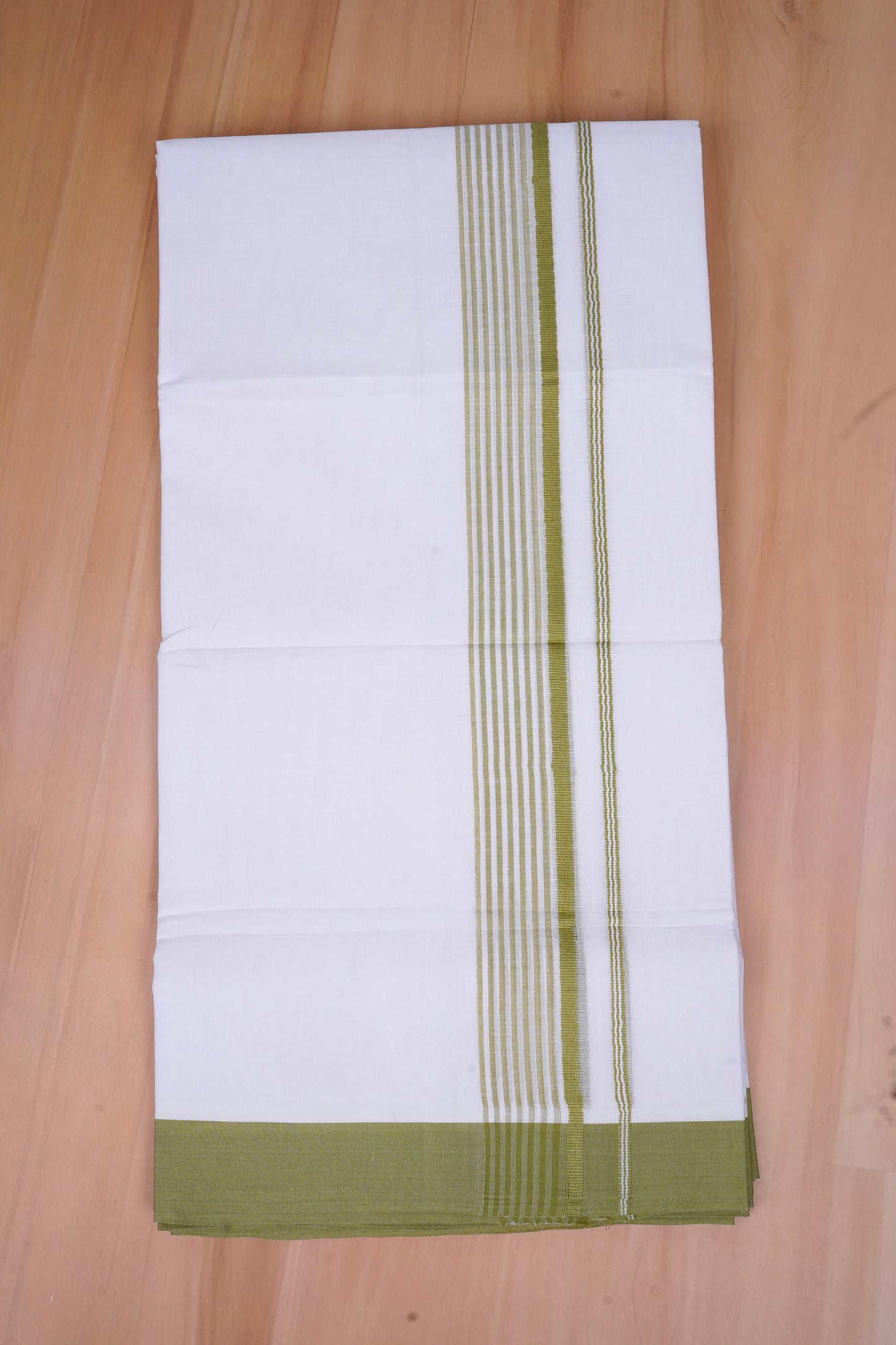 FCD-424 W/D DHOTI 3.80 MTR- Alive Green