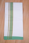 TOP GOLD W/S DHOTI 2.00 MTR-Green